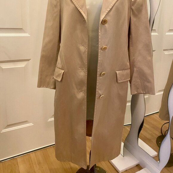 Searle single-breasted chic Trench Coat from Barney's NY - Picture 3 of 8